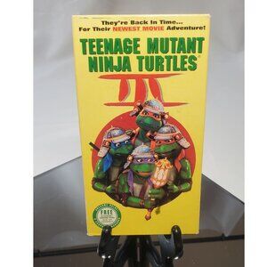 Teenage Mutant Ninja Turtles VHS Tape Movie